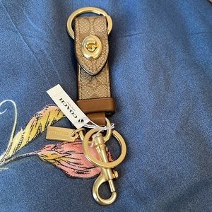 Coach Trigger Snap Bag Charm